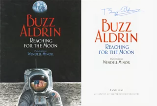 Buzz Aldrin autograph
