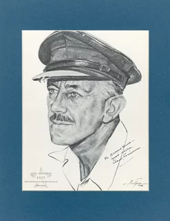 Alec Guinness autograph