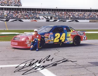 Jeff Gordon autograph