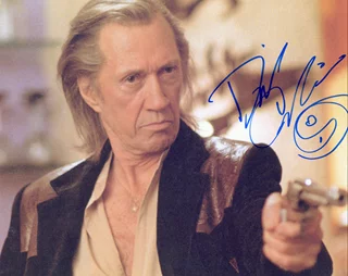 David Carradine autograph