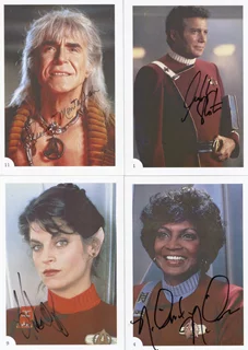 Star Trek II: The Wrath of Khan autograph