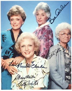 The Golden Girls autograph