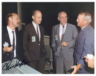 Christopher Kraft autograph