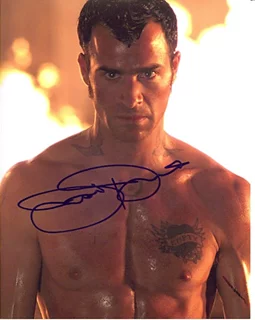 Justin Theroux autograph