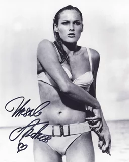 Ursula Andress autograph