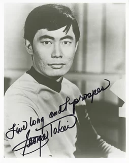 George Takei autograph