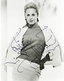 Tippi Hedren autograph
