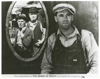 Henry Fonda autograph