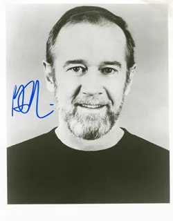 George Carlin autograph