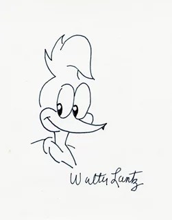Walter Lantz autograph