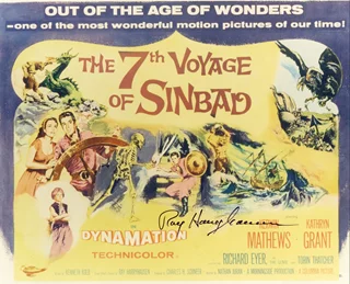 Ray Harryhausen autograph