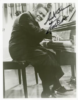 Fats Domino autograph