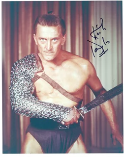 Kirk Douglas autograph