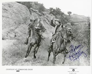 Deforest Kelley autograph