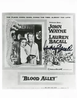 Lauren Bacall autograph