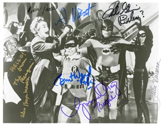 Batman autograph