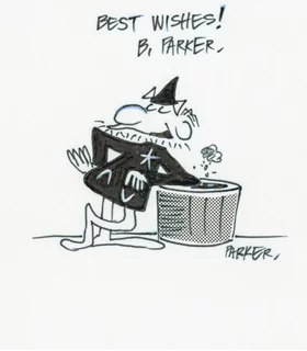 Brant Parker autograph