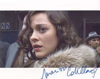Marion Cotillard autograph