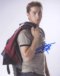 Shia LaBeouf autograph