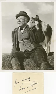 Edmund Gwenn autograph