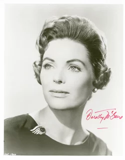 Dorothy McGuire autograph