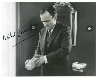 Michel Bouquet autograph