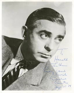 Eddie Cantor autograph