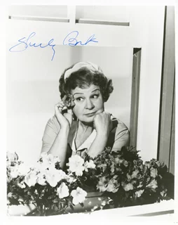 Shirley Booth autograph