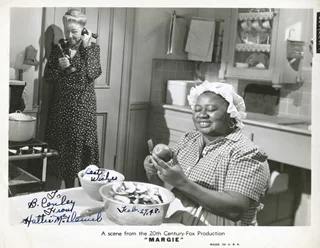 Hattie McDaniel autograph