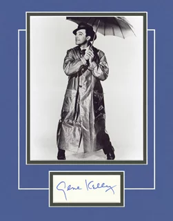 Gene Kelly autograph