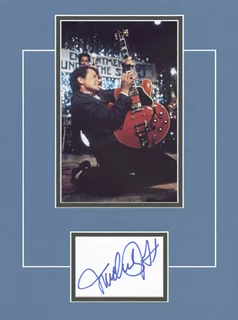 Michael J. Fox autograph