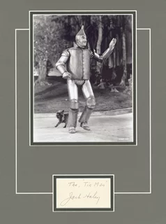 Jack Haley autograph