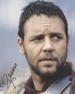 Russell Crowe autograph
