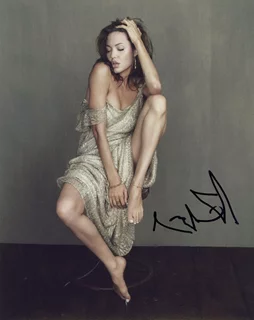 Angelina Jolie autograph
