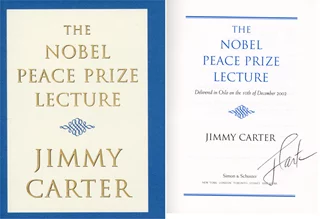 Jimmy Carter autograph