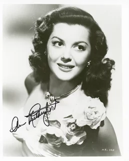 Ann Rutherford autograph