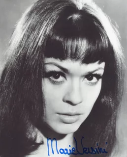 Marie Versini autograph
