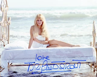 Brigitte Bardot autograph