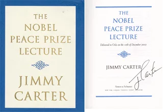 Jimmy Carter autograph