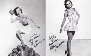 Debbie Reynolds autograph