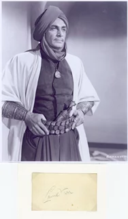 Conrad Veidt autograph