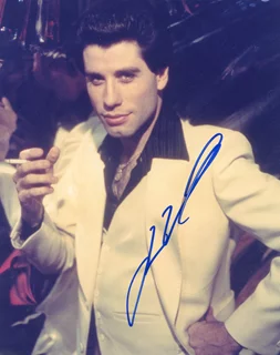 John Travolta autograph