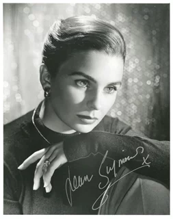 Jean Simmons autograph