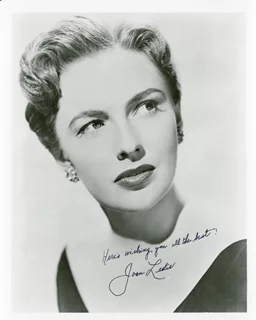 Joan Leslie autograph