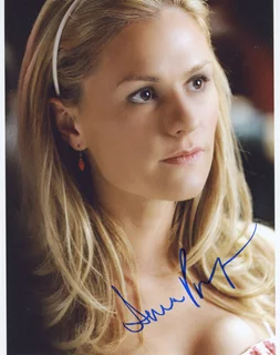 Anna Paquin autograph