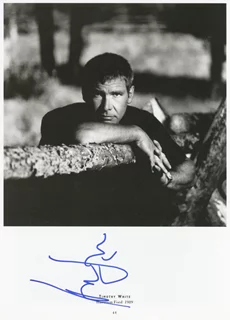 Harrison Ford autograph