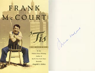 Frank McCourt autograph