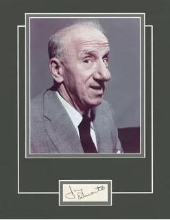 Jimmy Durante autograph