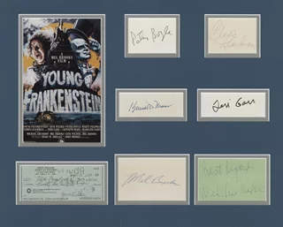 Young Frankenstein autograph
