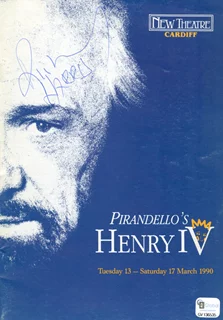 Richard Harris autograph